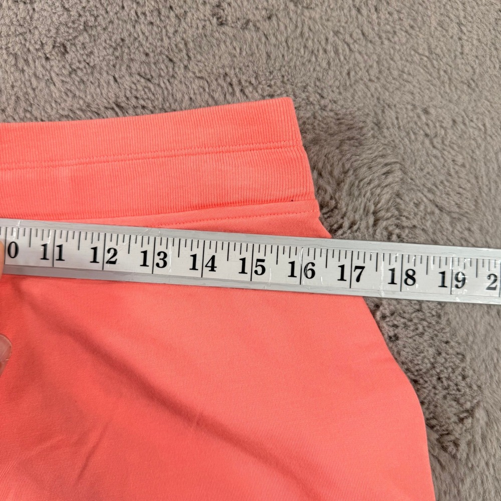 NWT Athleta Balance 4" Shortie Coral Pink Nirvana Fabric Shorts Women M Yoga Gym - Picture 4 of 10